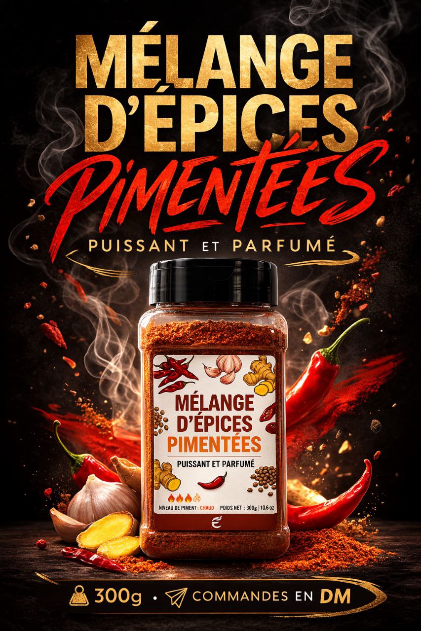 Après du visuel épices